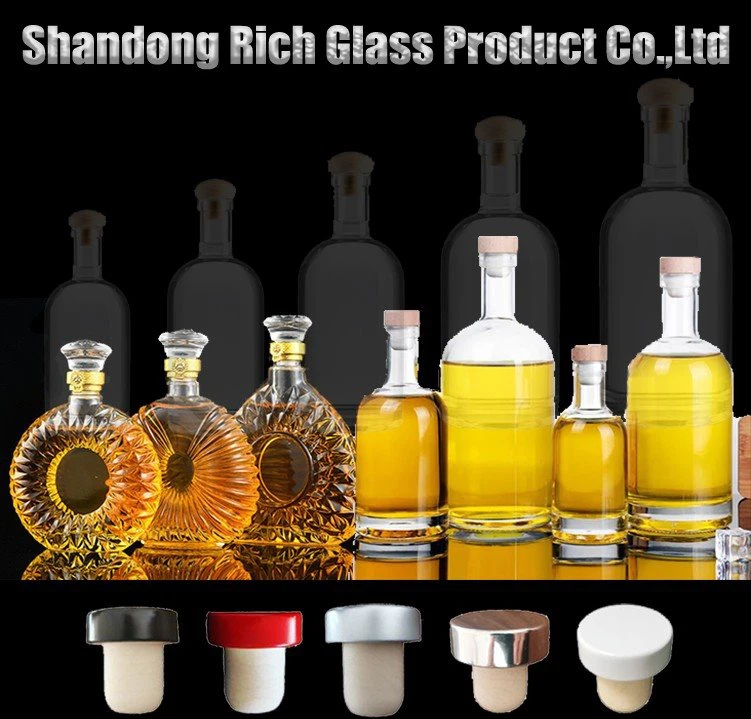 colored glass wine bottles