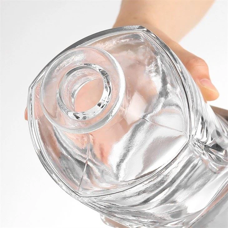Big Mouth Wine Bottle Glass