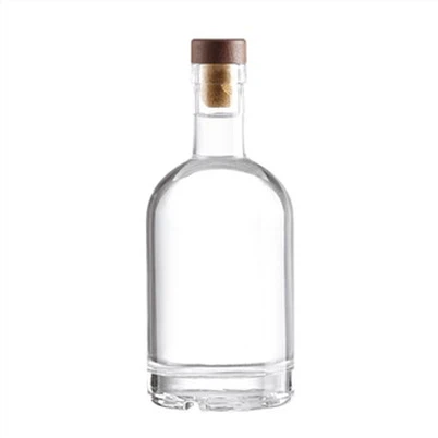 Ampolla de Vodka amb plataforma transparent