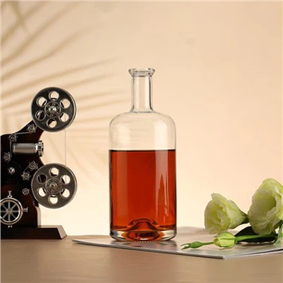 Ampolles d'alcohol de vidre personalitzades de 1000 ml
