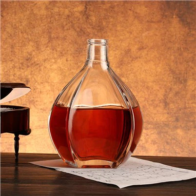 Ampolla de vidre de vodka buida de 500 ml