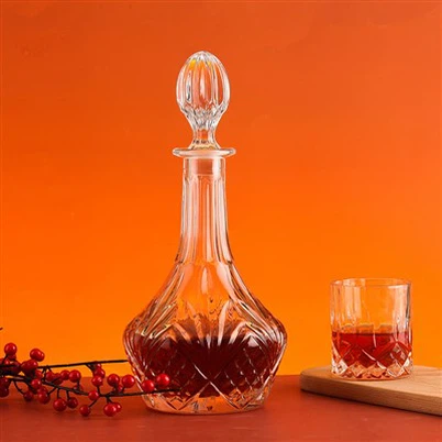 Ampolla d'alcohol de vidre de 700 ml