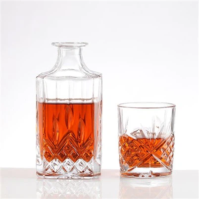 Ampolles de licor de vidre de luxe per a vodka