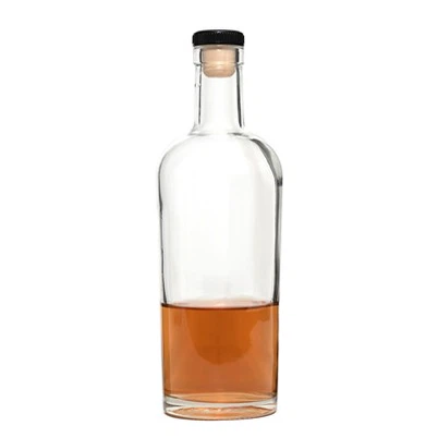 Ampolla de Vodka Transparent amb Suro
