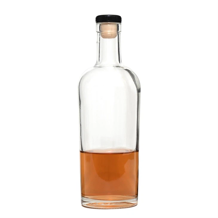 Ampolla de Vodka Transparent amb Suro