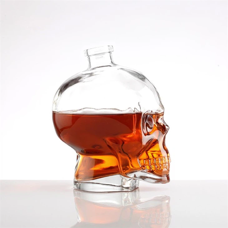 Most Popular Skull Vodka Glass Bottle