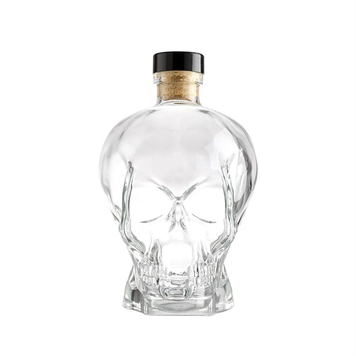 Most Popular Skull Vodka Glass Bottle