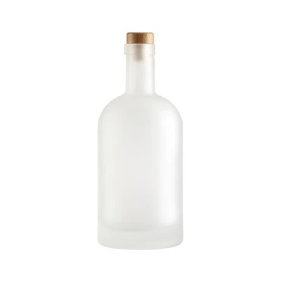 Ampolla de vidre de vodka glaçat de 750 ml