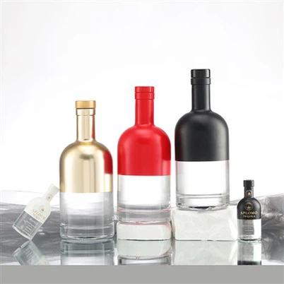 Ampolla de licor de 750 ml de vodka quadrat