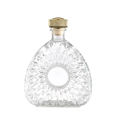 Venda a l'engròs de licors Ampolla de vidre de 750 ml amb taps